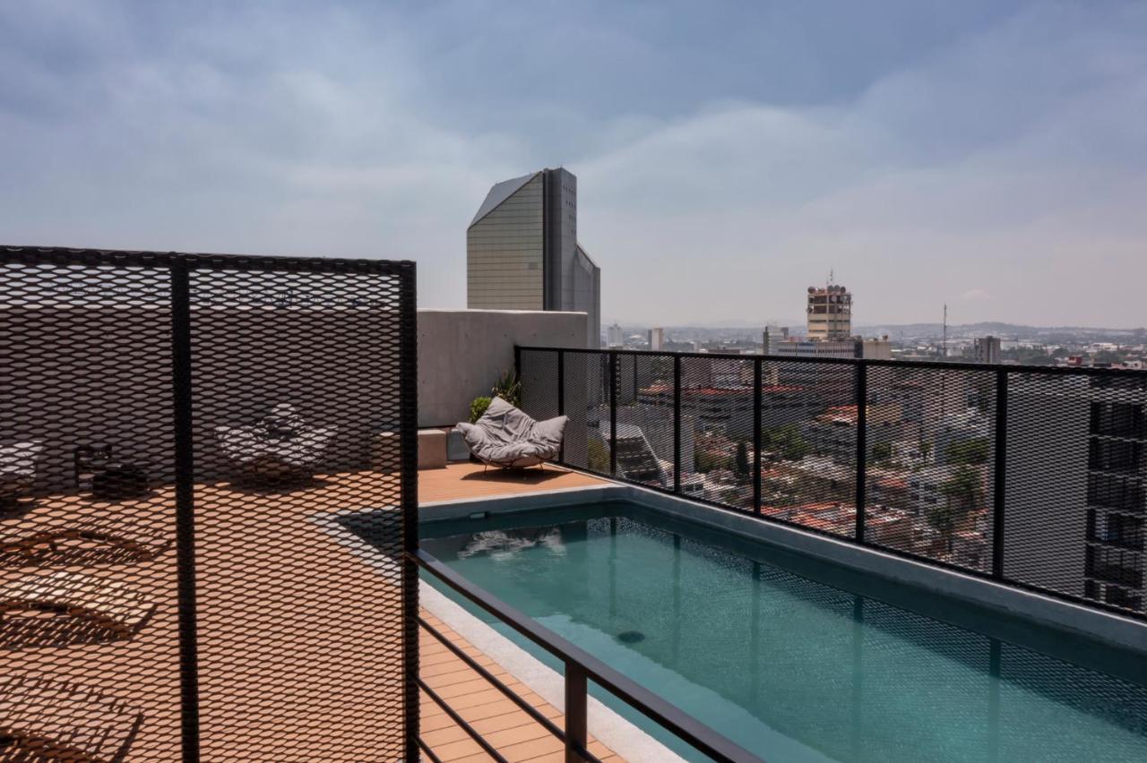 Retroclub Flat Witgdl Aparthotel Guadalajara Exteriör bild